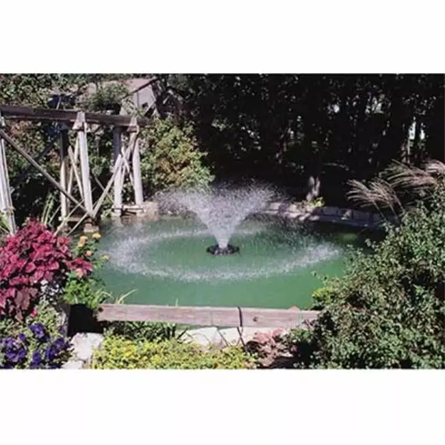 Kasco VFX Series Aerating Pond Fountain - 1/2 Horse Power 120V Single Phase with 100 ft Electric Power Cord | Pond Aerator Pump for Ponds & Lakes | Productive Pond Aeration Systems